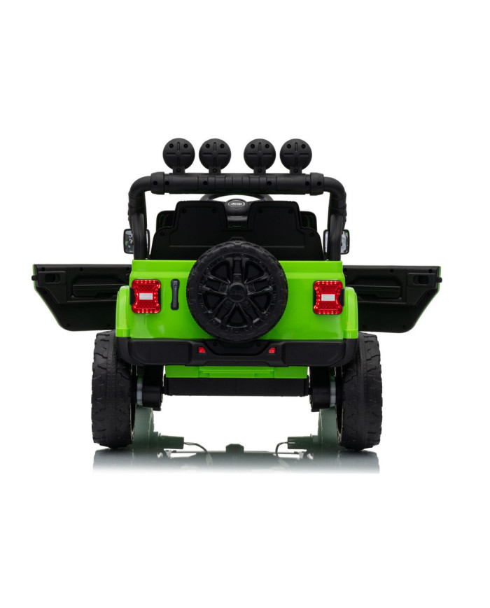 Pojazd Na Akumulator Jeep Rubicon DK-JWR558 24V Zielony