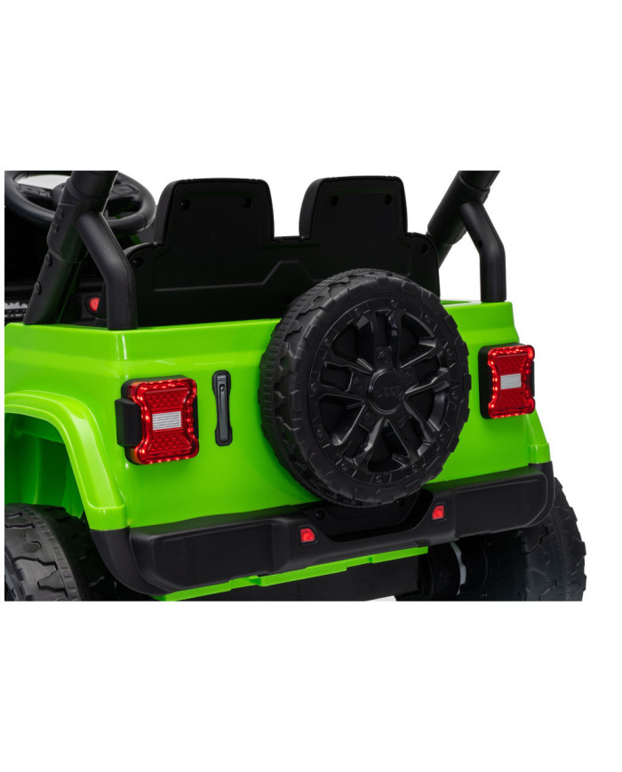 Pojazd Na Akumulator Jeep Rubicon DK-JWR558 24V Zielony