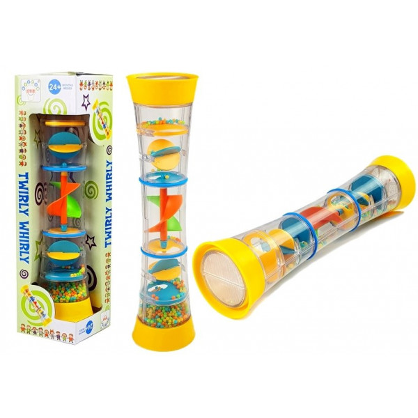 Zabawka Grzechotka Labirynt z Kulkami Twirly