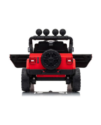 Pojazd Na Akumulator Jeep Rubicon DK-JWR558 24V Czerwony