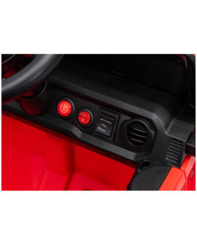Pojazd Na Akumulator Jeep Rubicon DK-JWR558 24V Czerwony