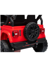 Pojazd Na Akumulator Jeep Rubicon DK-JWR558 24V Czerwony