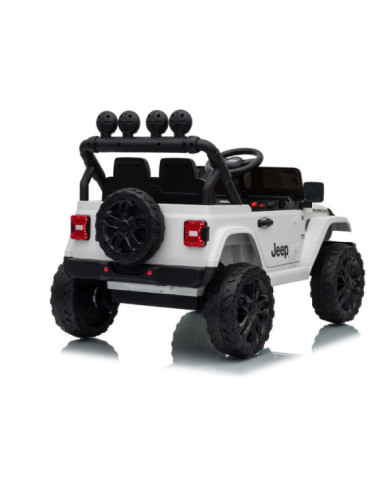 Pojazd Na Akumulator Jeep Rubicon DK-JWR558 24V Biały