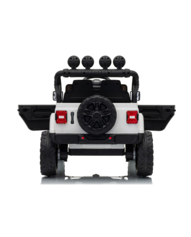 Pojazd Na Akumulator Jeep Rubicon DK-JWR558 24V Biały