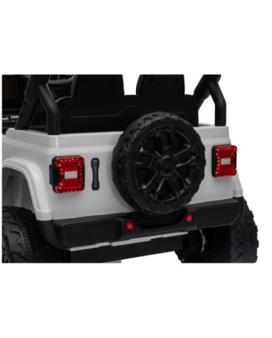 Pojazd Na Akumulator Jeep Rubicon DK-JWR558 24V Biały