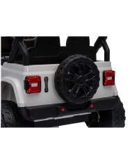 Pojazd Na Akumulator Jeep Rubicon DK-JWR558 24V Biały