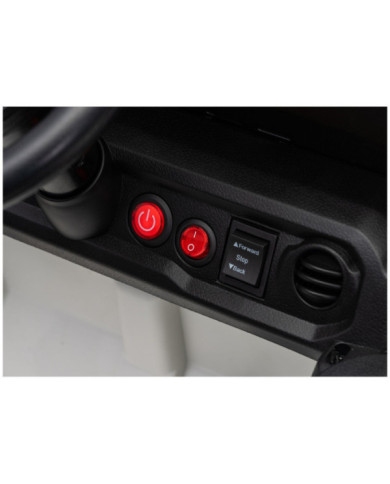 Pojazd Na Akumulator Jeep Rubicon DK-JWR558 24V Biały