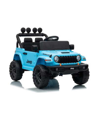 Pojazd Na Akumulator Jeep Rubicon DK-JWR558 24V Jasno-Niebieski