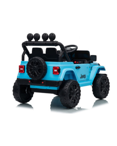 Pojazd Na Akumulator Jeep Rubicon DK-JWR558 24V Jasno-Niebieski