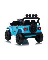 Pojazd Na Akumulator Jeep Rubicon DK-JWR558 24V Jasno-Niebieski