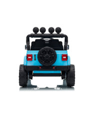Pojazd Na Akumulator Jeep Rubicon DK-JWR558 24V Jasno-Niebieski