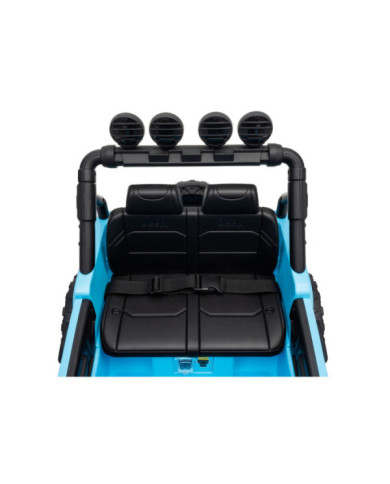 Pojazd Na Akumulator Jeep Rubicon DK-JWR558 24V Jasno-Niebieski