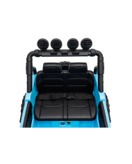 Pojazd Na Akumulator Jeep Rubicon DK-JWR558 24V Jasno-Niebieski