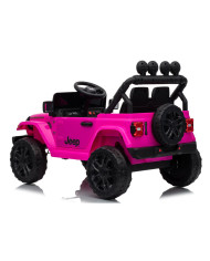 Pojazd Na Akumulator Jeep Rubicon DK-JWR558 24V Różowy