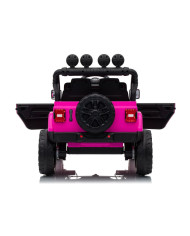 Pojazd Na Akumulator Jeep Rubicon DK-JWR558 24V Różowy