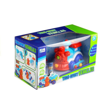 Rozkręcana Ciuchcia Jeżdżąca Narzędzia Figurki