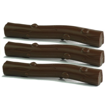 Rozkręcany Traktor z Przyczepą z Drewnem 43 cm