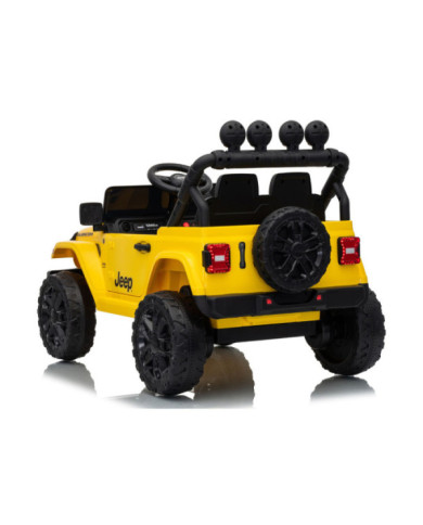 Pojazd Na Akumulator Jeep Rubicon DK-JWR558 24V Żółty
