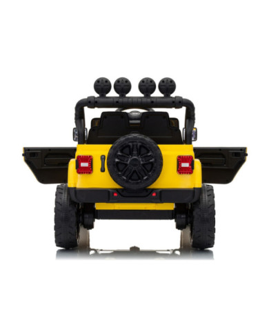 Pojazd Na Akumulator Jeep Rubicon DK-JWR558 24V Żółty