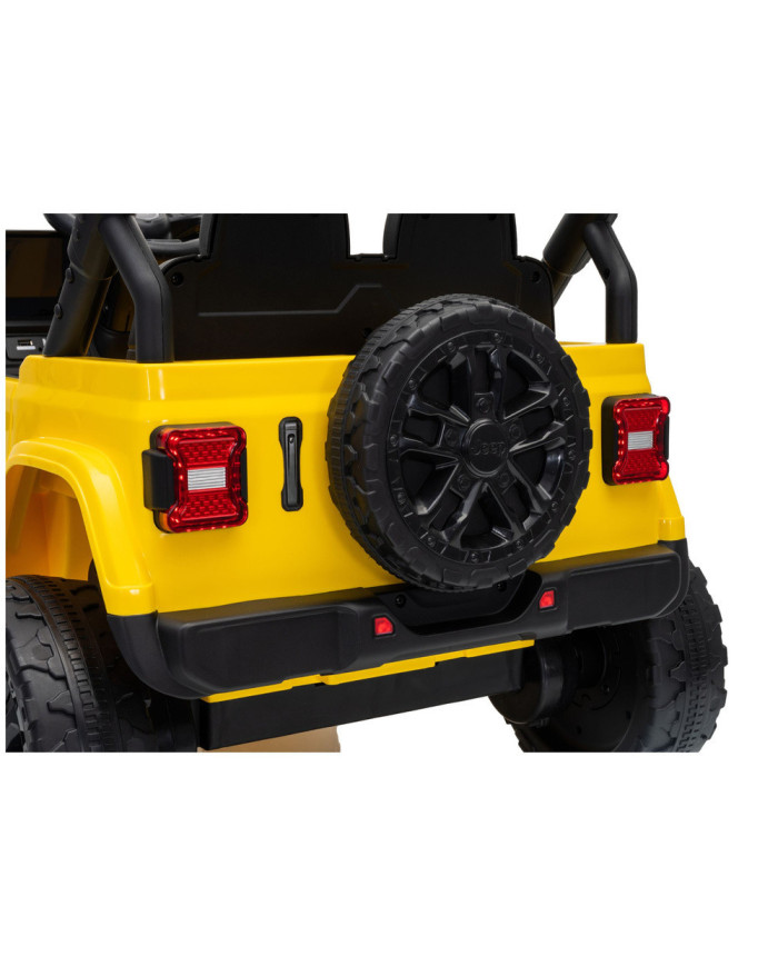 Pojazd Na Akumulator Jeep Rubicon DK-JWR558 24V Żółty