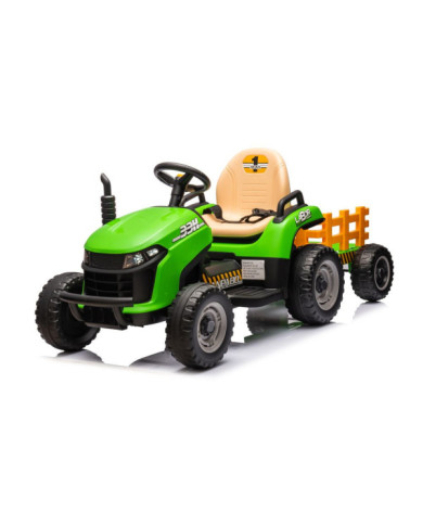 Traktor Na Akumulator BBH-030 Zielony