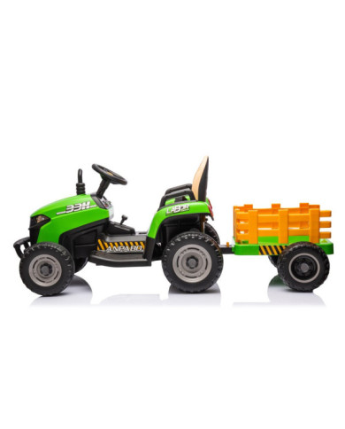 Traktor Na Akumulator BBH-030 Zielony