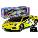 Auto Zdalnie Sterowane Sportowe Pilot R/C Żółte