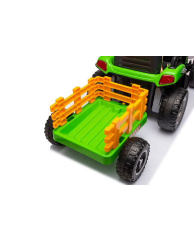 Traktor Na Akumulator BBH-030 Zielony