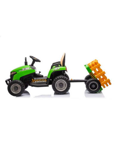 Traktor Na Akumulator BBH-030 Zielony