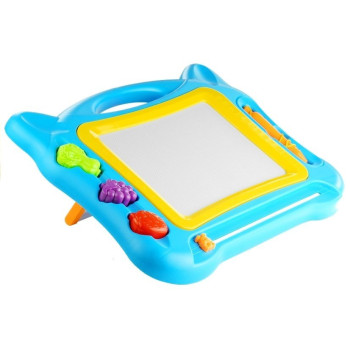 Duży Znikopis Tablica Magnetyczna Stempelki 2w1