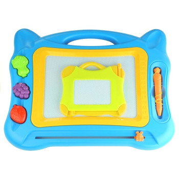 Duży Znikopis Tablica Magnetyczna Stempelki 2w1