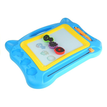 Duży Znikopis Tablica Magnetyczna Stempelki 2w1