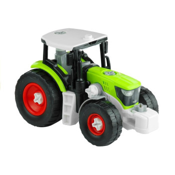 Rozkręcany Traktor z Otwierana Przyczepą 43 cm