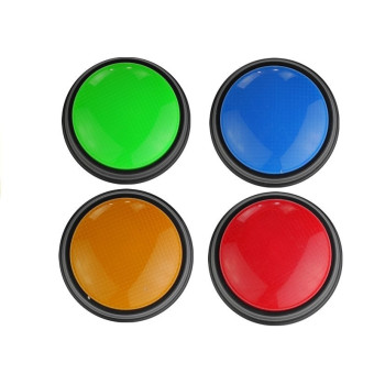 Zestaw Buzzers 4 Światełka Światło Dźwięk 4 Kolory