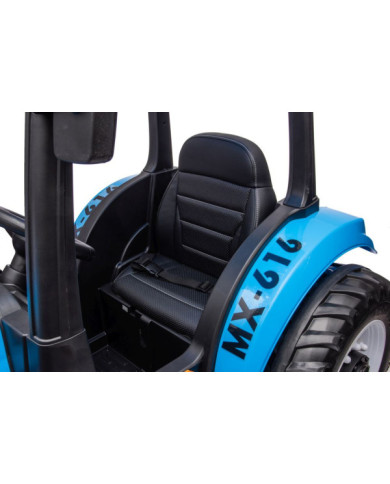 Traktor Na Akumulator A011 24V  Niebieski