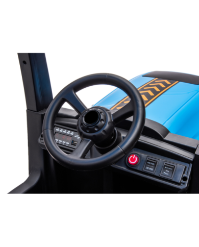 Traktor Na Akumulator A011 24V  Niebieski
