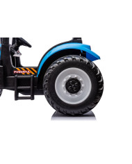 Traktor Na Akumulator A011 24V  Niebieski