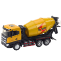 Betoniarka Pojazd Budowlany Metalowa Huina Khaki 1:50