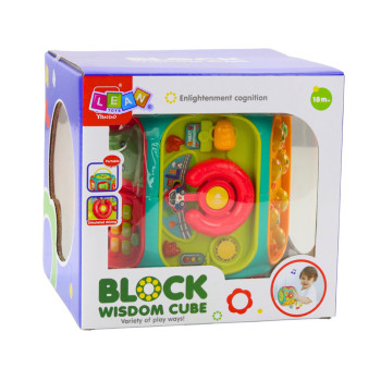 Zabawka Edukacyjna Kostka Interaktywna Wielofunkcyjna 8w1
