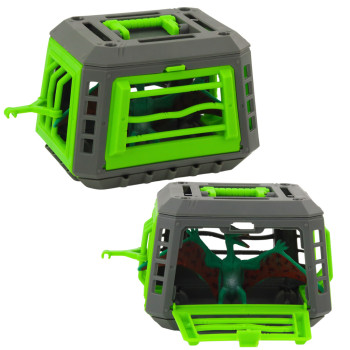 Zestaw Quad Z Kierowcą Klatka Z Dinozaurem Pterodaktyl