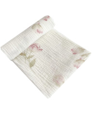 Pieluszka pielucha muślinowa premium 70x70 cm Tulipanki