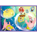 Puzzle - 4x250 - Szalony świat Sponge Boba Trefl 13342