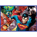 Puzzle - 4x250 - Odwaga Supermana - Warner Superman Trefl 13340