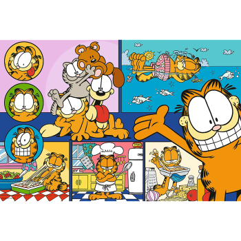 Puzzle - 100 - Leniwy Garfield Trefl 16521