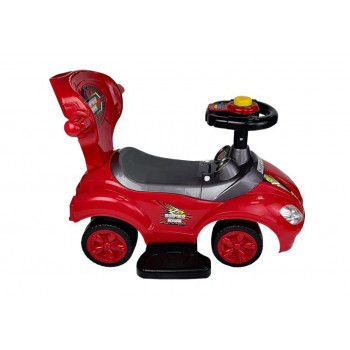 Jeździk z Pchaczem Mega Car 3w1 Czerwony