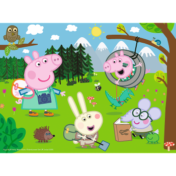 Puzzle - 30 - Leśna wyprawa - Peppa Pig Trefl 18245