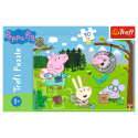Puzzle - 30 - Leśna wyprawa - Peppa Pig Trefl 18245