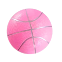Piłka Plażowa Gumowa Pastelowa Lekka Różowa 20cm