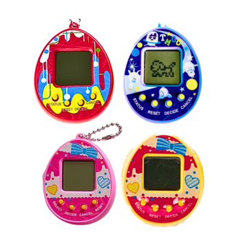Tamagotchi Gra Elektroniczna Wirtualne Zwierzątko Jako Smycz Mix