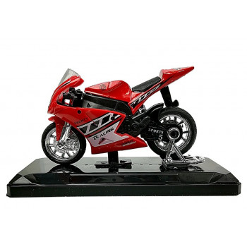 Sportowy Motocykl z Dźwiękami 1:18 4 Kolory